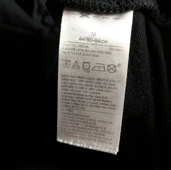 Banana Republic Baby Terry Medium Black‎ Open Front Cardigan w/ Pockets - Picture 10 of 10